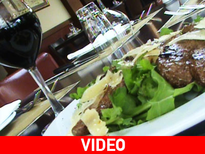 Φιλετίνια με balsamico και ρόκα