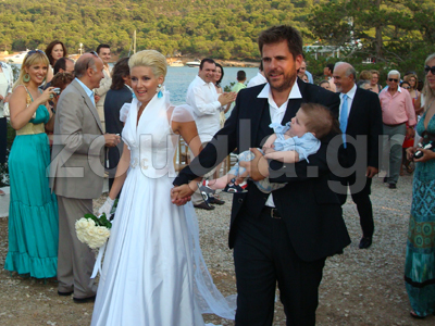 Ο γάμος της Εύης Φραγκάκη και του Δημήτρη Κοτταρίδη