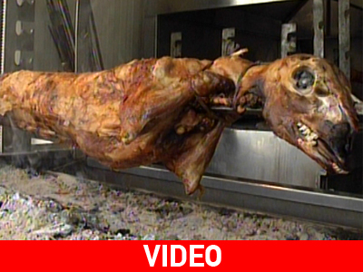 Σούβλισμα αρνιού