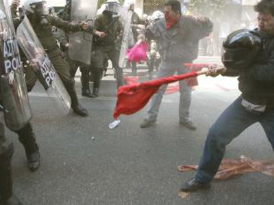 Επεισόδια στη Σταδίου για τον Όλι Ρεν