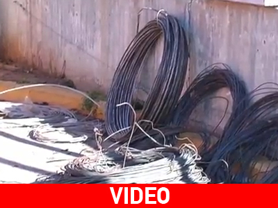 Ηράκλειο: Έκοψαν κολόνα της ΔΕΗ και αφαίρεσαν τον χαλκό