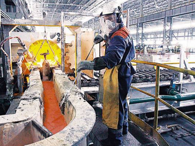 Μειωμένη η βιομηχανική παραγωγή στην Ευρωζώνη τον Οκτώβριο