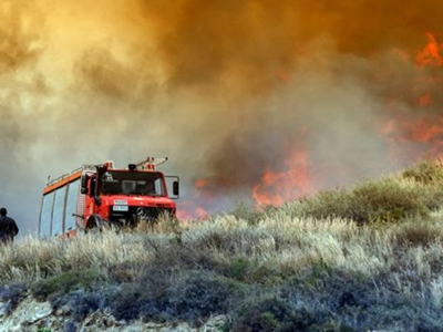 Λάρισα: Υπό πλήρη έλεγχο η πυρκαγιά στο Δαμάσι