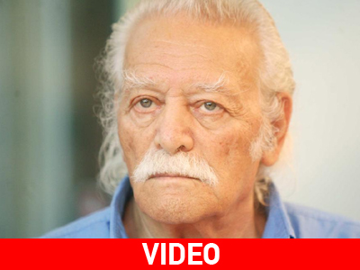 Ο Μανώλης Γλέζος στην τηλεόραση της Ζούγκλας