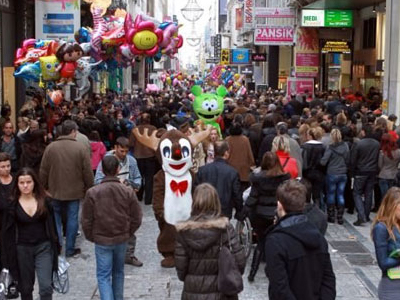 ΕΣΕΕ: Σε χαμηλότερα επίπεδα η εμπορική κίνηση σήμερα