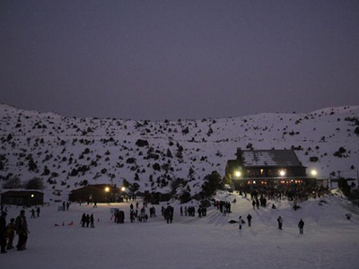 Τρίπολη: Βραδινό σκι στο Μαίναλο την Πρωτοχρονιά