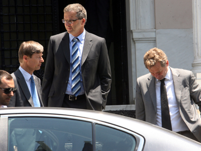 Ολοκληρώθηκε η συνάντηση Σαμαρά με την τρόικα