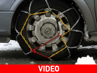 Απαραίτητες οι αλυσίδες σε 18 νομούς