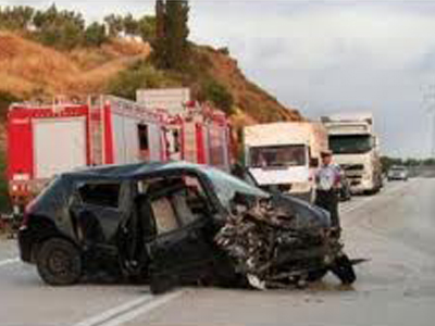 Τροχαίο δυστύχημα στον Αλμυρό Βόλου