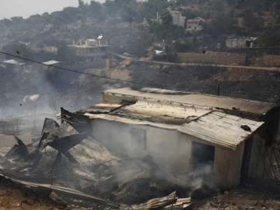 Ευτυχώς κάηκε μόνο η αποθήκη