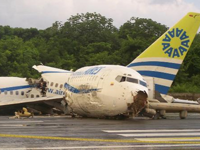 Συντριβή αεροσκάφους στην Κολομβία