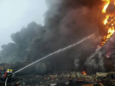 Εννέα νεκροί από έκρηξη σε εργοστάσιο πυροτεχνημάτων