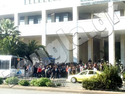 Στον εισαγγελέα οι εννέα συλληφθέντες