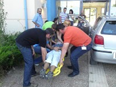 Επιχείρηση απεγκλωβισμού γυναίκας στο Μοναστηράκι