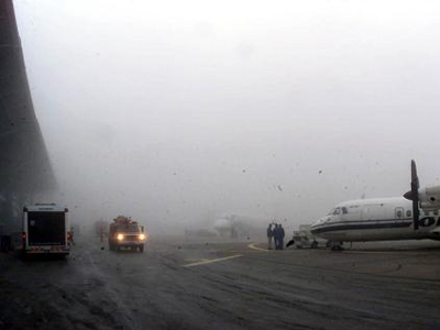 Ομίχλη στη Θεσσαλονίκη, ομαλή λειτουργία του αεροδρομίου