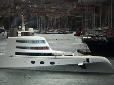 Το πλωτό παλάτι του Αντρέι Μελνιτσένκο