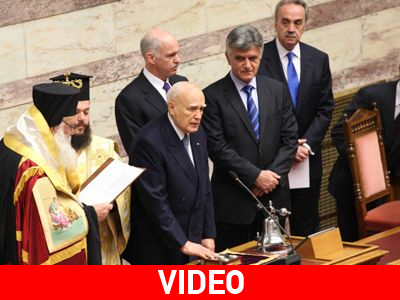 Ορκίστηκε ο Κάρολος Παπούλιας