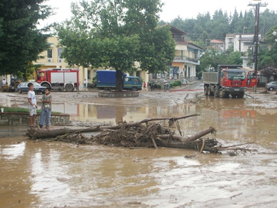 Προβλήματα στα Χανιά από την κακοκαιρία