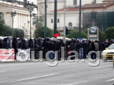 Ένταση στα Προπύλαια