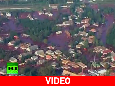 Πνιγμένη στην κόκκινη λάσπη η Ουγγαρία