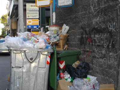 Πρόβλημα με τα σκουπίδια στη Θεσσαλονίκη