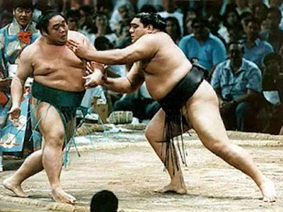 O Πάγκαλος σε αγώνες σούμο