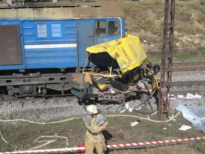 Ουκρανία: Ημέρα πένθους για το χειρότερο τροχαίο