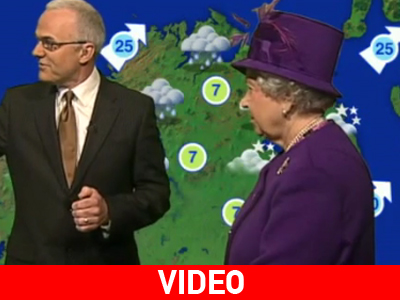 Η βασίλισσα… λέει τον καιρό