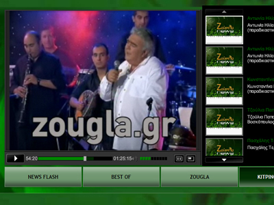 Μπείτε στο web tv της zougla.gr