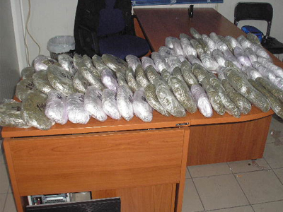 Είχε στην κατοχή του 25 κιλά χασίς!