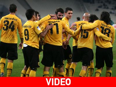 «Με την ψυχή στο στόμα» η ΑΕΚ, 3-2 τον Λεβαδειακό