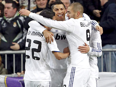 Χατ-τρικ ο Ρονάλντο, 4-2 η Ρεάλ