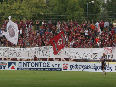 Λάρισα: Πήγαν στην προπόνηση οι οργανωμένοι