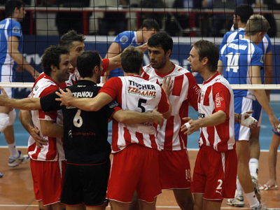 Στους «6» του Τσάμπιονς Λιγκ βόλεϊ ο Ολυμπιακός