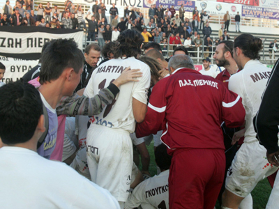 Άνετα ο Πιερικός 4-1 το Αιγάλεω