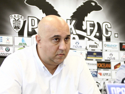 Ευχαρίστησε τον Βιολίδη ο ΠΑΟΚ