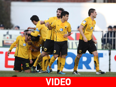 Νικήτρια στην Κομοτηνή η ΑΕΚ, 2-1 τον Πανθρακικό