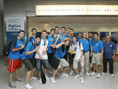 Στο Μέγαρο Μαξίμου η Εθνική Νέων Ανδρών