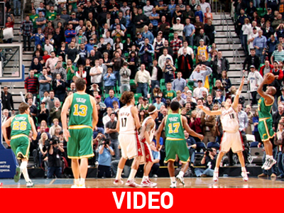 Στο buzzer beater οι Τζαζ, 97-96 τους Καβς Στο buzzer beater οι Τζαζ, 97-96 τους Καβς