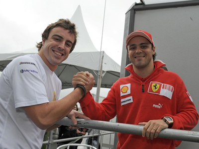 F1: Συνάντηση Massa –Alonso!