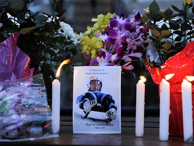 Κηδεύτηκε ο 21χρονος αθλητής του λουτζ