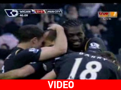 Χωρίς νικητή το Γουίγκαν – Μάντσεστερ Σίτι