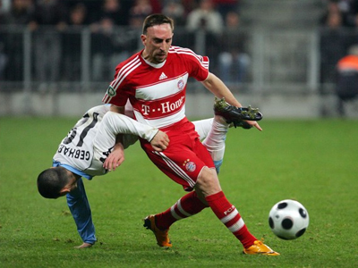 Προπονείται μόνος, λόγω γρίπης, ο Ριμπερί