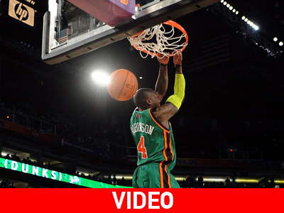 Ο Ρόμπινσον στα καρφώματα, ο Πιρς στα τρίποντα