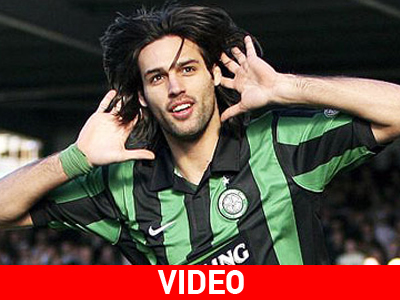 Σκόραρε πάλι ο Σαμαράς, 4-1 η Σέλτικ Σκόραρε πάλι ο Σαμαράς, 4-1 η Σέλτικ