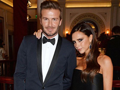 Η πρώτη δημόσια εμφάνιση του Ντέιβιντ Μπέκαμ  μετά το σοβαρό τροχαίο