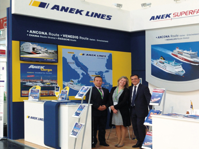 ΑΝΕΚ LINES: Δυνατή παρουσία στην TRANSPORT LOGISTIC