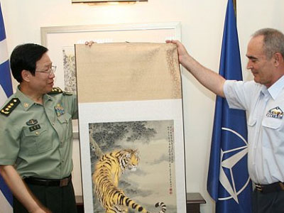 Στρατιωτική συνεργασία Ελλάδας-Κίνας