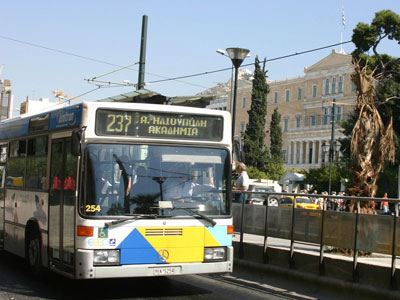 Χωρίς μπλε λεωφορεία για 4 ώρες Χωρίς μπλε λεωφορεία για 4 ώρες
