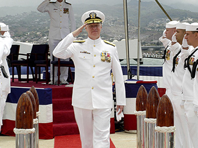 Ο Αμερικανός αρχιναύαρχος στην Αθήνα